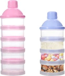 Babylatte® - Melkpoedertoren - BPA Vrij - Babypoeder Bewaarbakjes - Doseerdoosje -- Poedertoren - Babyuitzet – Kraamcadeau - Groen - 5-laags -Babyproductenseries Winkel 1024x1200