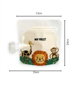 Merkloos Knijpzakjes Herbruikbaar - 10 Stuks - Voor Babyvoeding, Babysnacks Of Babyhapjes - Knijpzakjes Hervulbare - Knijpfruit Zakjes Herbruikbaar - Herbruikbare Knijpzakjes -Babyproductenseries Winkel 1058x1200