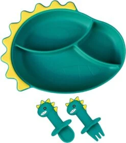 Pipip - Siliconen Bord - Eetset Baby - Baby Bord Antislip - Kinderservies - Kinderbord Met Zuignap