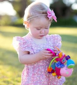 Playgro Clip Clop Rammelaar - Roze - Activiteitenspeeltje - Kraamkado -Babyproductenseries Winkel 1086x1200