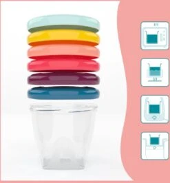 BabyMoov Babybowls 8.45oz Kom 0,25 L Multi Kleuren, Transparant -Babyproductenseries Winkel 1113x1200 1