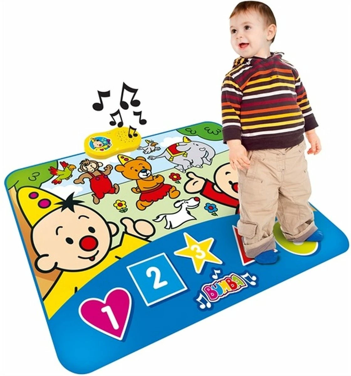 Bumba Speelkleed - Interactieve Speelmat 90 X 70 Cm - 6 Dierengeluiden 2 Bumba Speelkleed - Interactieve Speelmat 90 X 70 Cm - 6 Dierengeluiden - Afbeelding 2