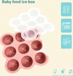 Maepa Bewaarbakjes Babyvoeding - Baby - Hapjes - Diepvriesbakje - 9 Porties Babyvoeding - Moedermelk Bewaarbakje - Invriezen Babyvoeding -Babyproductenseries Winkel 1149x1200