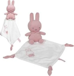 Tiamo Collection Knuffeldoekje Nijntje - Pink Baby Rib -Babyproductenseries Winkel 1158x1200