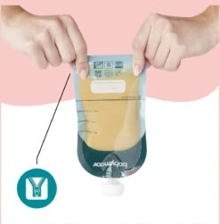 Babymoov - Herbruikbare Knijpzakjes - Isy Pouches - 20 Stuks -Babyproductenseries Winkel 1182x1200