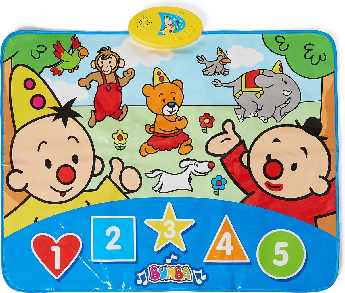 Bumba Speelkleed - Interactieve Speelmat 90 X 70 Cm - 6 Dierengeluiden 1 Bumba Speelkleed - Interactieve Speelmat 90 X 70 Cm - 6 Dierengeluiden