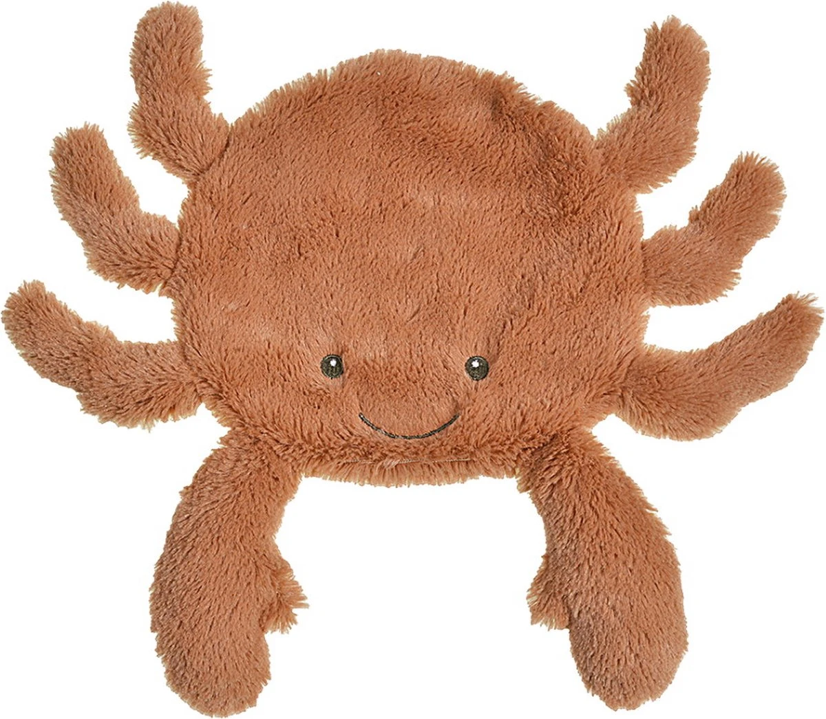 Happy Horse Krab Chris Knuffeldoekje - Roestbruin - Baby Cadeau 2 Happy Horse Krab Chris Knuffeldoekje - Roestbruin - Baby Cadeau - Afbeelding 2