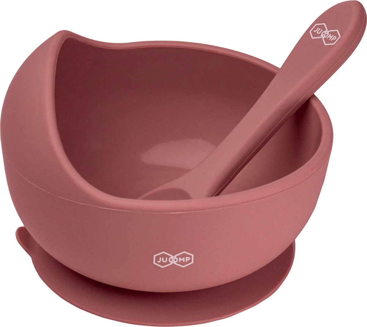 JU&MP Kommetje Met Lepel - Baby - Kinderservies - Zuignap - Onbreekbaar - Roze 1 JU&MP Kommetje Met Lepel - Baby - Kinderservies - Zuignap - Onbreekbaar - Roze