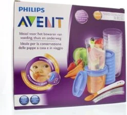 Philips Avent SCF721/20 Bewaarbekers Voor Voeding - 180 Ml En 240 Ml - 20 Stuks -Babyproductenseries Winkel 1200x1092 2