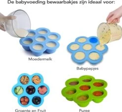 Southland Babyvoeding Bewaarbakjes - Babyvoedingsaccessoires - Siliconen Lepeltjes - BPA-vrij - Babyvoeding Diepvriesbakje -Babyproductenseries Winkel 1200x1110 1
