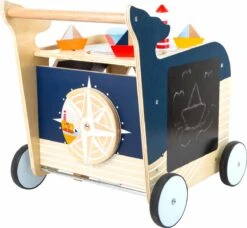 Baby Walvis Loopwagen - Houten Speelgoed Vanaf 1 Jaar -Babyproductenseries Winkel 1200x1110