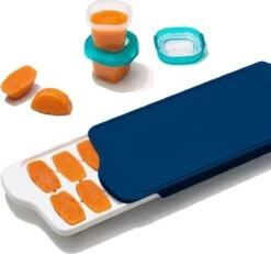 OXO Tot Babyvoeding Diepvriesbakjes - Babyvoeding Bewaarbakjes - Diepvriesbakjes Met Deksel - 14x22 Ml- Navy -Babyproductenseries Winkel 1200x1120 1