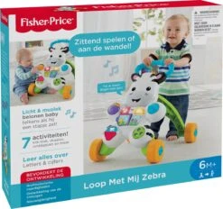 Fisher Price Fisher-Price Loop Met Mij Zebra - Looptrainer 34 Fisher Price Fisher-Price Loop Met Mij Zebra - Looptrainer -Babyproductenseries Winkel 1200x1126 1