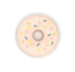 Donut Bijtketting Kauwsieraad - Roze -Babyproductenseries Winkel 1200x1156