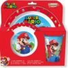 Nintendo Serviesset Super Mario Junior Rood/wit 3-delig