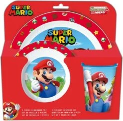 Nintendo Serviesset Super Mario Junior Rood/wit 3-delig -Babyproductenseries Winkel 1200x1184 2