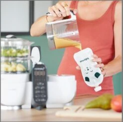 Babymoov - Herbruikbare Knijpzakjes - Isy Pouches - 20 Stuks -Babyproductenseries Winkel 1200x1191 1