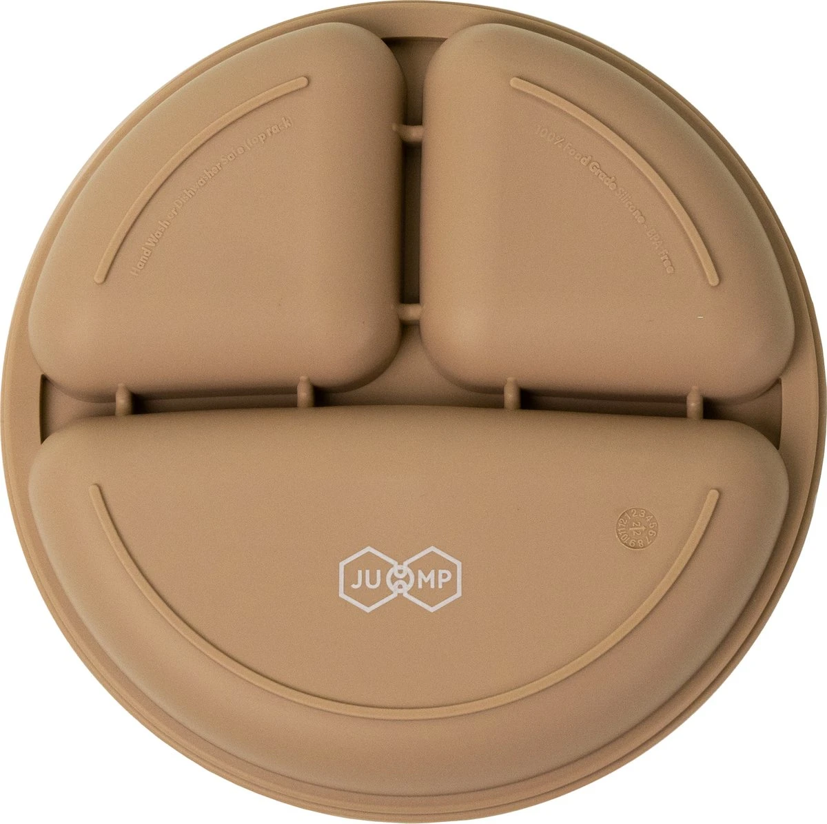 JU&MP Kinderbord - Baby - Kinderservies - Baby Servies - Onbreekbaar - Bruin 3 JU&MP Kinderbord - Baby - Kinderservies - Baby Servies - Onbreekbaar - Bruin - Afbeelding 3