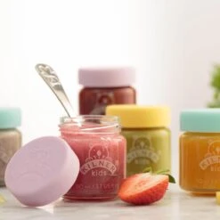 Kilner - Set Van 6 Voorraadpotten Voor Babyvoeding - Glas - Silicone Deksels - 6 X 110 Ml -Babyproductenseries Winkel 1200x1200 284