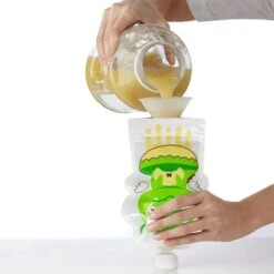 GEAR 3000® Hervulbare Knijpzakjes - Herbruikbaar - Knijpfruit - 4 Stuks Assorti -Babyproductenseries Winkel 1200x1200 285