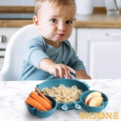 SKJØNE - Babyservies - Kinderservies - Krab - Blauw - Siliconen Met Zuignap - BPA Free - Babybord - Kinderbord - Babybestek - Kinderbestek 9 SKJØNE - Babyservies - Kinderservies - Krab - Blauw - Siliconen Met Zuignap - BPA Free - Babybord - Kinderbord - Babybestek - Kinderbestek -Babyproductenseries Winkel 1200x1200 429