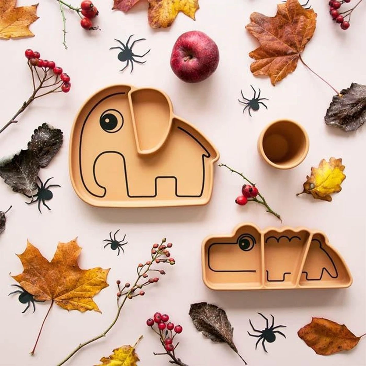 Done By Deer Stick & Stay Bord Mosterd 3 Done By Deer Stick & Stay Bord Mosterd - Afbeelding 3