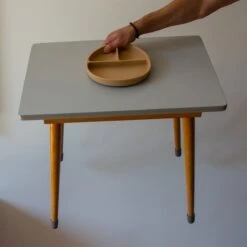 Kids Cultures | Kinderservies | Kinderbord En Kom Met Zuignap | Baby Servies | Beige -Babyproductenseries Winkel 1200x1200 495