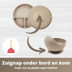 Ik Ben Zo Mooi 7-delige Siliconen Kinderservies Set Met Bord En Kom Met Zuignap - Doeskin Zand 13 Ik Ben Zo Mooi 7-delige Siliconen Kinderservies Set Met Bord En Kom Met Zuignap - Doeskin Zand -Babyproductenseries Winkel 1200x1200 497