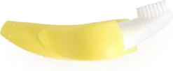 Baby Banaan Tandenborstel/bijtspeeltje – Geel - Baby Tandenborstel - Bij Doorkomende Tandjes - Tandvlees Massage - Babytandenborstel - Peuter Tandenborstel -Babyproductenseries Winkel 1200x495