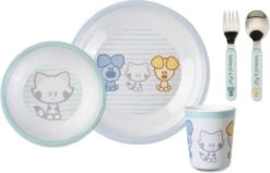 Bambolino Toys - Woezel & Pip Eetset - 5-delig - Kraamcadeau - Baby - Kinderservies -Babyproductenseries Winkel 1200x773