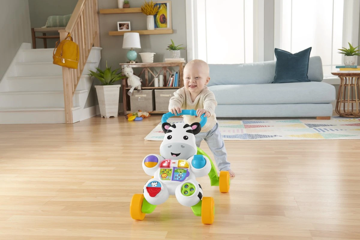 Fisher Price Fisher-Price Loop Met Mij Zebra - Looptrainer 20 Fisher Price Fisher-Price Loop Met Mij Zebra - Looptrainer - Afbeelding 20