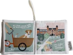 Zacht Babyboekje Amsterdam - 100% Katoen - Fairly Made - In Mooie Geschenkverpakking - Duurzaam En Origineel Kraamcadeau -Babyproductenseries Winkel 1200x897