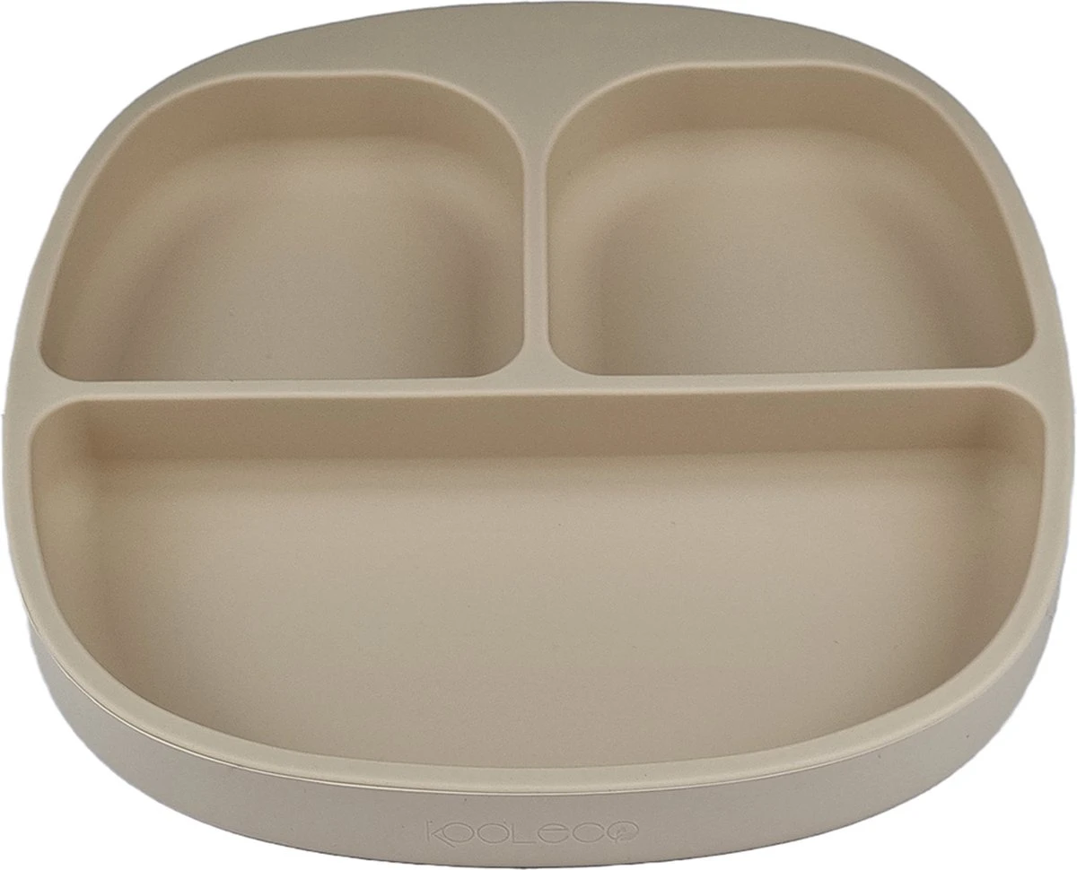 KOOLECO Siliconen Vakjesbord Met Zuignap- Havermout 1 KOOLECO Siliconen Vakjesbord Met Zuignap- Havermout