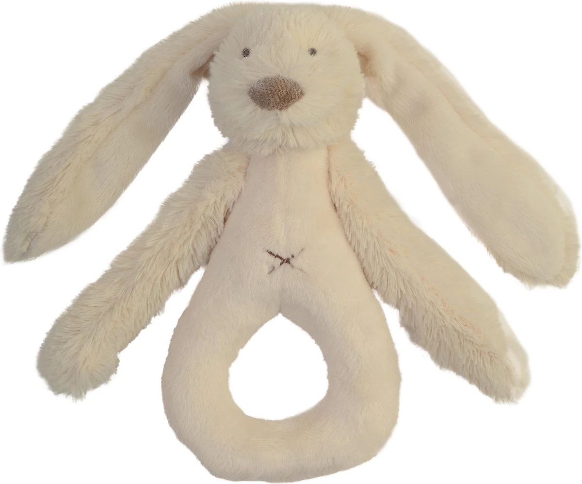 Happy Horse Konijn Richie Rammelaar - Beige - Baby Cadeau 1 Happy Horse Konijn Richie Rammelaar - Beige - Baby Cadeau