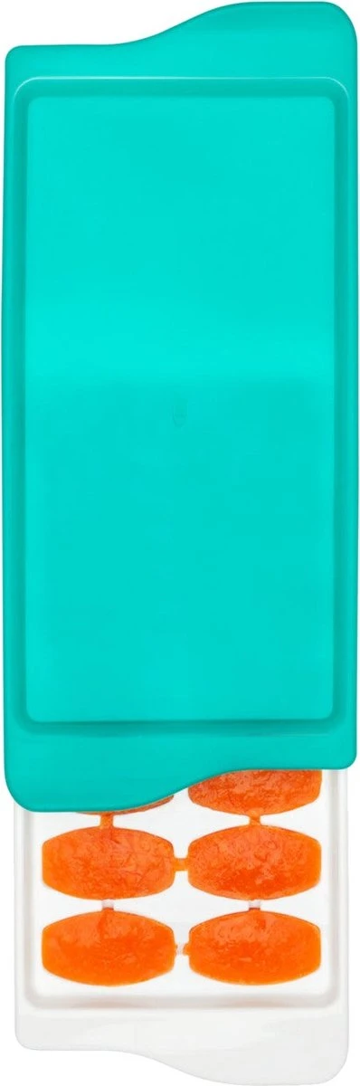 OXO Tot Babyvoeding Diepvriesbakjes - Babyvoeding Bewaarbakjes - Diepvriesbakjes Met Deksel- 14x22 Ml - Teal 1 OXO Tot Babyvoeding Diepvriesbakjes - Babyvoeding Bewaarbakjes - Diepvriesbakjes Met Deksel- 14x22 Ml - Teal