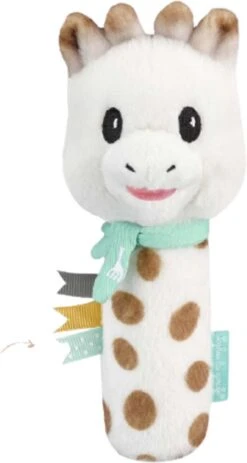 Sophie De Giraf - Rammelaar - Pluche Knijprammelaar -Babyproductenseries Winkel 640x1200