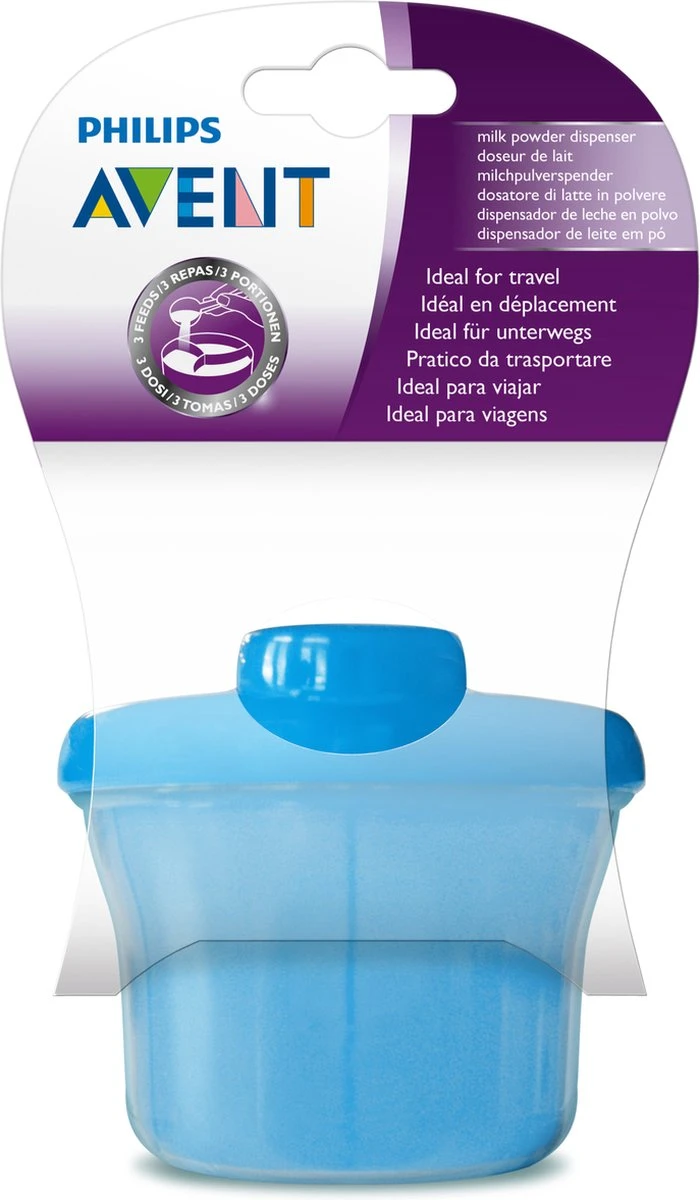 Philips Avent SCF135/06 Reisbox Voor Melkpoeder Blauw 7 Philips Avent SCF135/06 Reisbox Voor Melkpoeder Blauw - Afbeelding 7