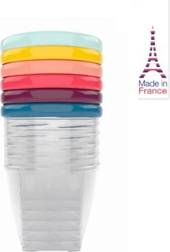 BabyMoov Babybowls 8.45oz Kom 0,25 L Multi Kleuren, Transparant