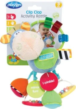 Playgro Clip Clop Rammelaar - Blauw - Activiteitenspeeltje - Kraamkado -Babyproductenseries Winkel 843x1200 1