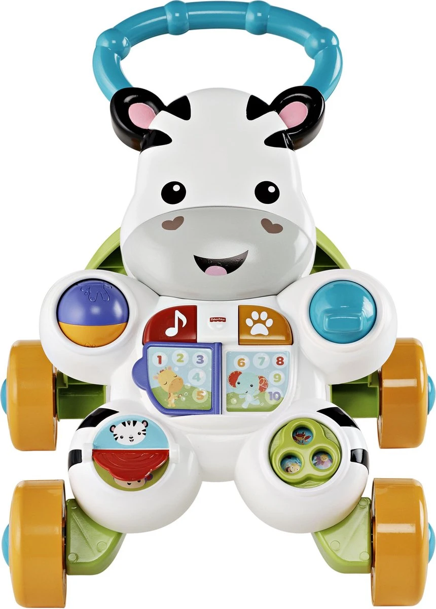 Fisher Price Fisher-Price Loop Met Mij Zebra - Looptrainer 3 Fisher Price Fisher-Price Loop Met Mij Zebra - Looptrainer - Afbeelding 3