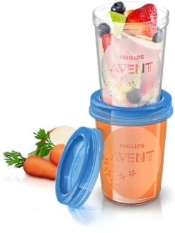 Philips Avent SCF618/10 Bewaarbekers Voor Babyvoeding - 180 Ml - 10 Stuks -Babyproductenseries Winkel 901x1200