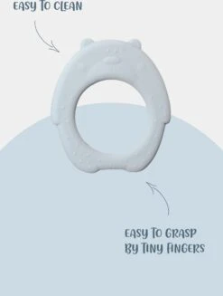 J.Børn Silicone Bijtring Beer - Sage - Bijtspeelgoed - Baby -Babyproductenseries Winkel 906x1200 1