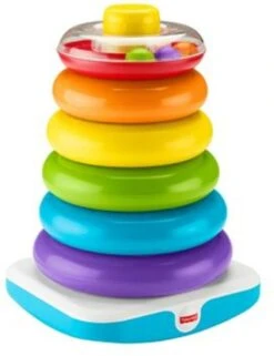 Fisher Price Fisher-Price Stapelringen - Grote Kleurenringpiramide -Babyproductenseries Winkel 922x1200
