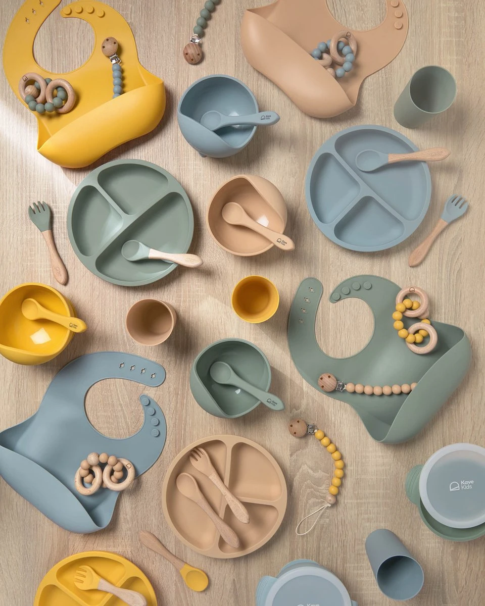 Kave Home - Kom En Lepel Set Epiphany Van Siliconen Met Zuignap In Beige 2 Kave Home - Kom En Lepel Set Epiphany Van Siliconen Met Zuignap In Beige - Afbeelding 2