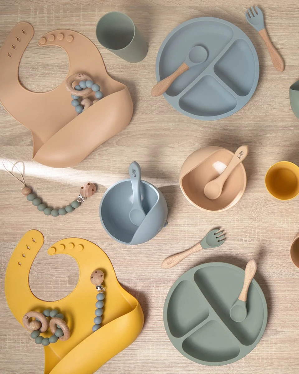 Kave Home - Kom En Lepel Set Epiphany Van Siliconen Met Zuignap In Beige 3 Kave Home - Kom En Lepel Set Epiphany Van Siliconen Met Zuignap In Beige - Afbeelding 3