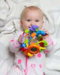 Playgro Speel En Leerbal - Grijp- En Bijtspeelgoed - Klikklak Geluiden - Spiegeltje - Kralen - Cilinder Met Rattelende Ballen -Babyproductenseries Winkel 969x1200 2