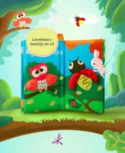 Tumama® Knisperboekje Baby Eerste Jaar “Dieren Vleugels“ Voelboekje - Sinterklaas Kerst Cadeau - Educatief Voel Knisper Boek Speelgoed -Babyproductenseries Winkel 977x1200 1